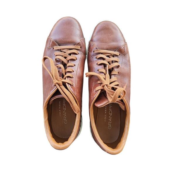 Cole Haan Men's GrandPro Tennis Sneakers Woodbury Handstain Size 9 - Picture 2 of 6